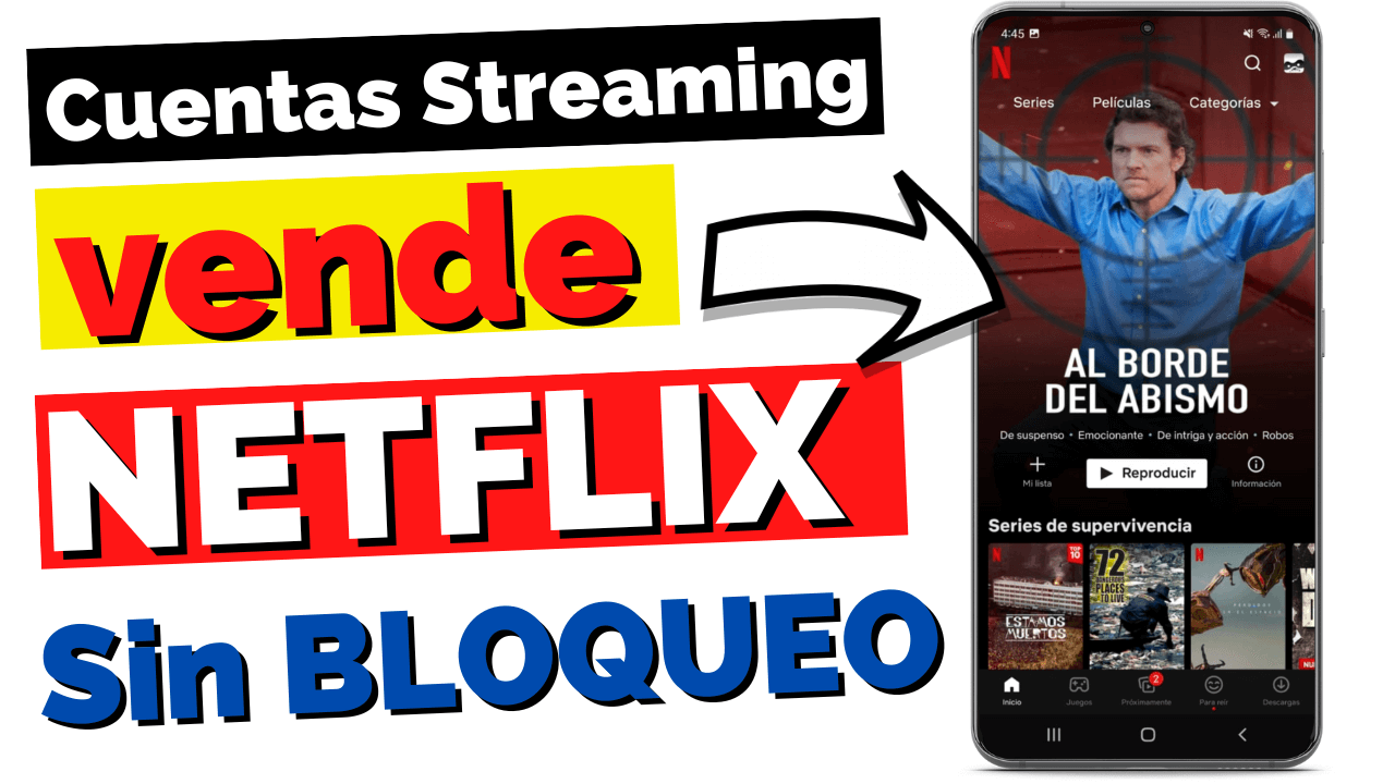 Como vender NETFLIX sin BlOqUeOs - Yo Recargo
