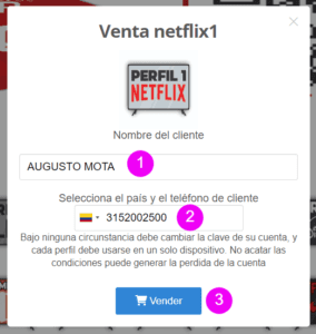 netflix 1 pantalla