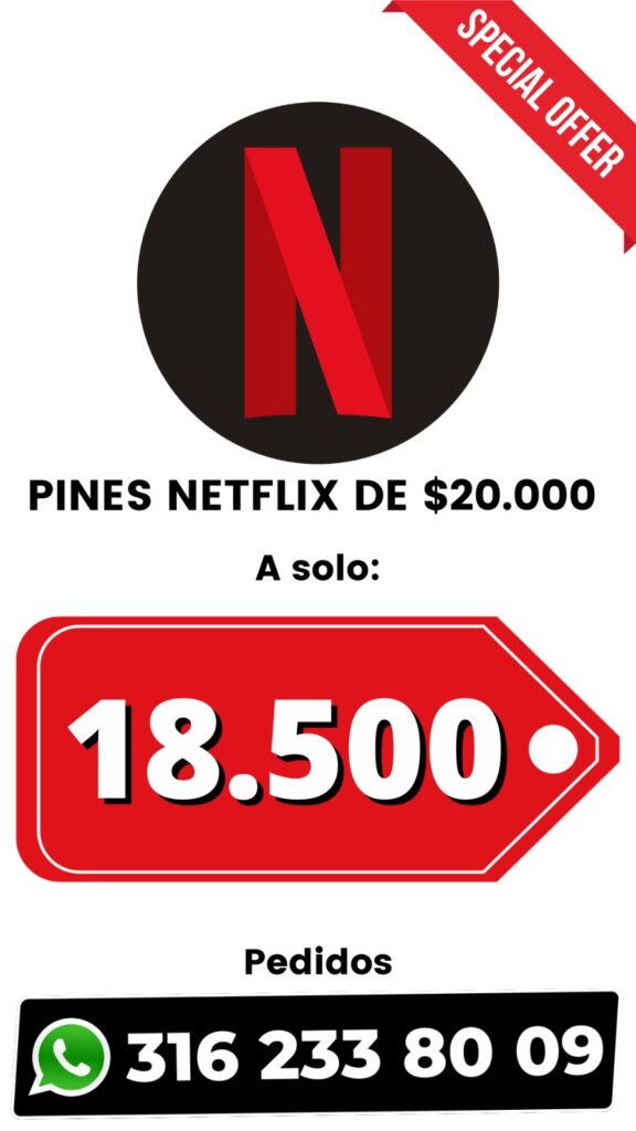 pines netflix en promoción